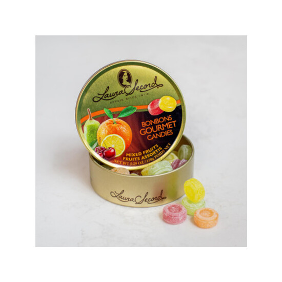 Laura Secord Candy Tin Mixed Fruit